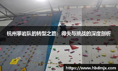 杭州攀岩队的转型之路：得失与挑战的深度剖析