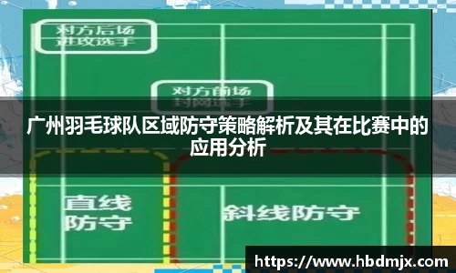 广州羽毛球队区域防守策略解析及其在比赛中的应用分析